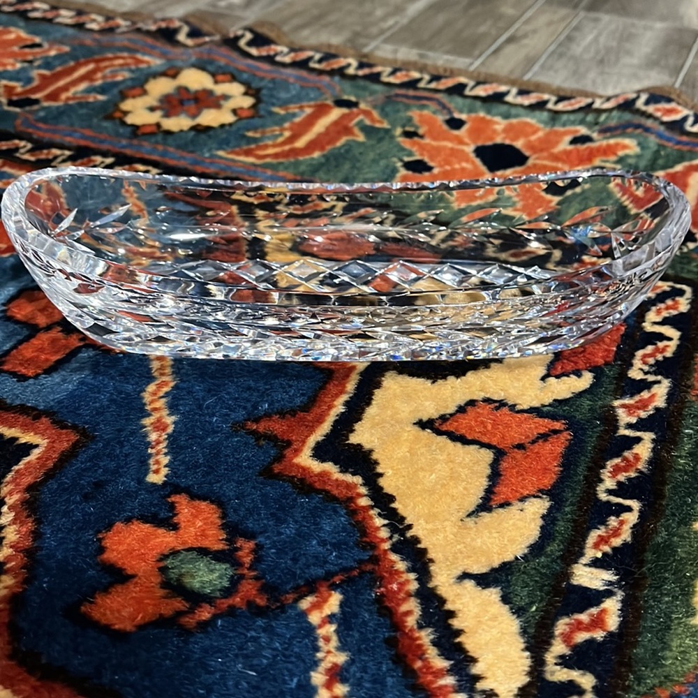 Waterford Crystal Glandore Celery Dish - Condiment Tray - Made in Ireland